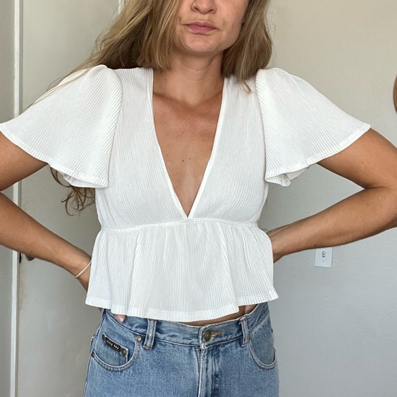 White Urban Outfitters Top